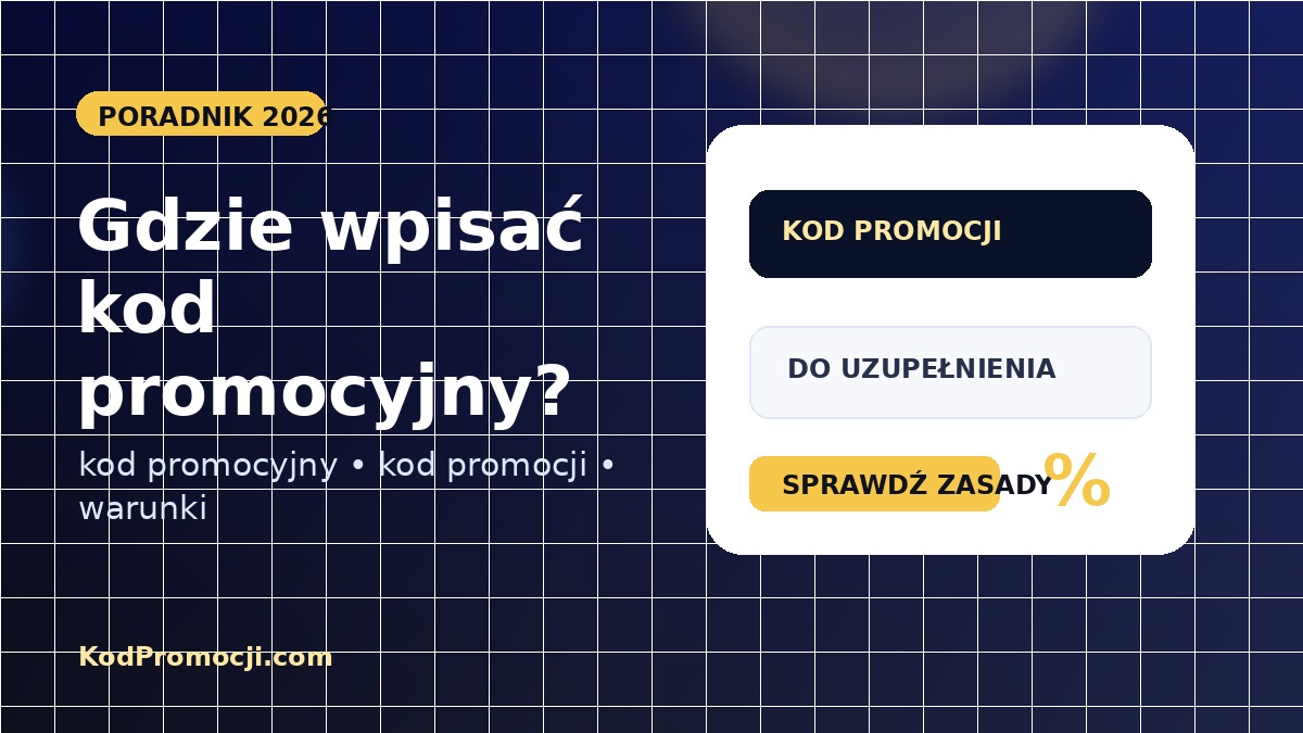 Gdzie wpisać kod promocyjny u bukmachera?
