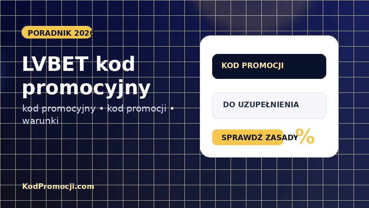 LVBET kod promocyjny