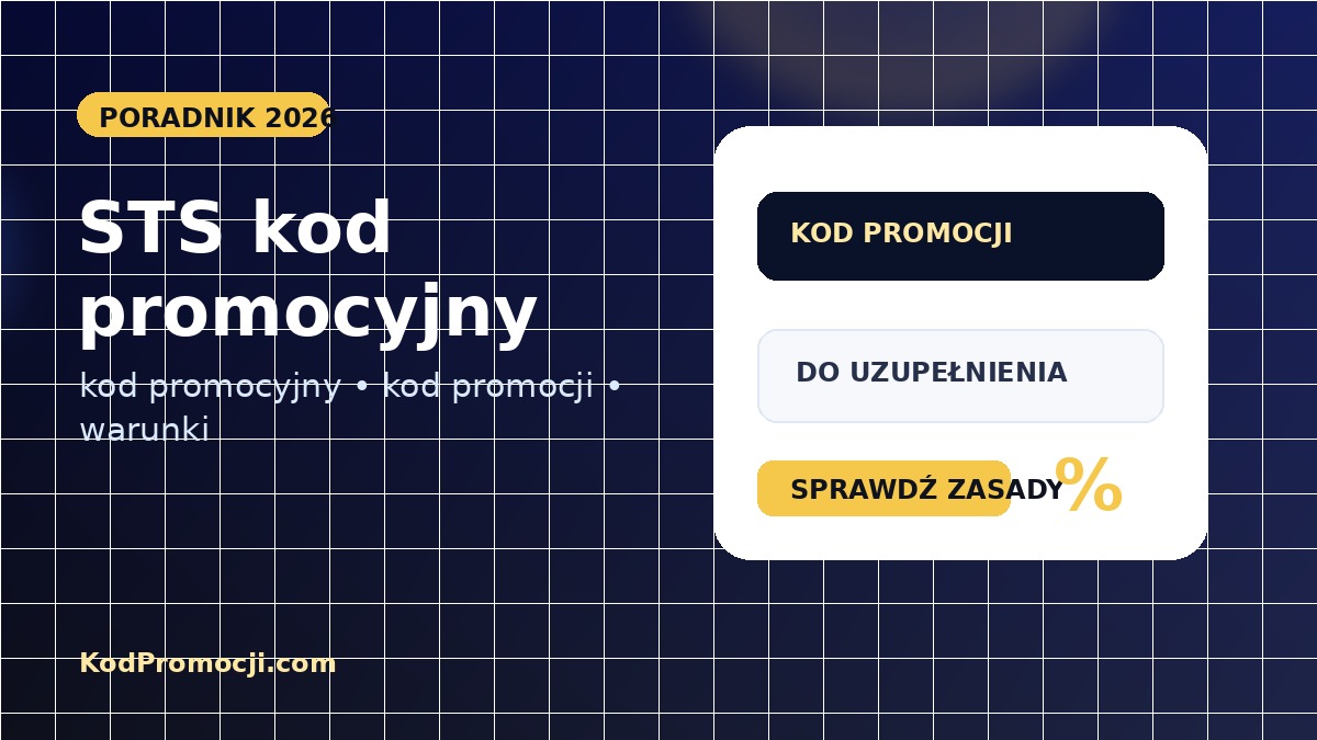 STS kod promocyjny